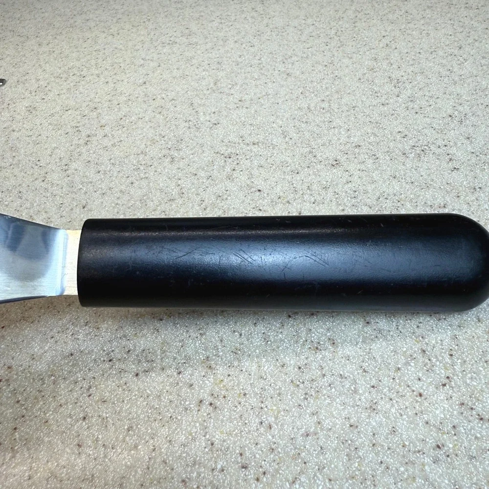 Pampered Chef Offset Spatula Stainless Steel Icing Spreader Cake Decorating Tool
